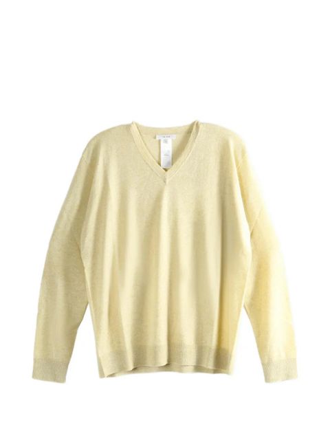 The Row Nian V-neck sweater - Yellow - zdjęcie produktu nr 1