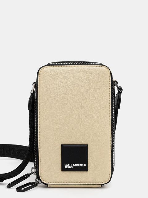 Karl Lagerfeld Jeans torebka kolor beżowy A2W30255 - zdjęcie produktu nr 1