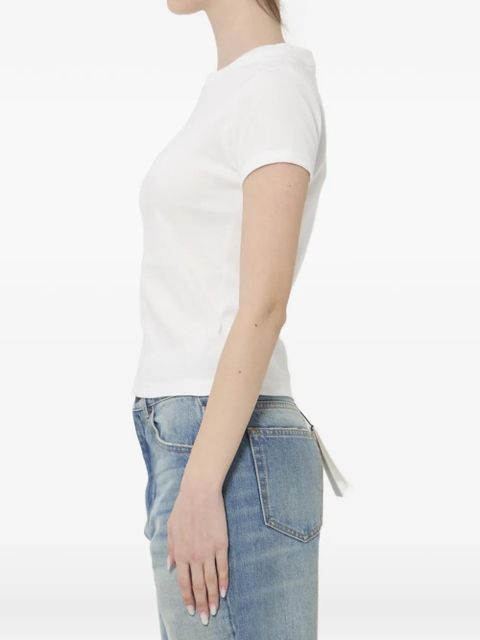 Saint Laurent Cassandre T-shirt - White