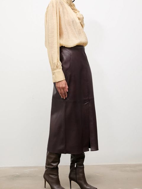 Answear.LAB spódnica skórzana