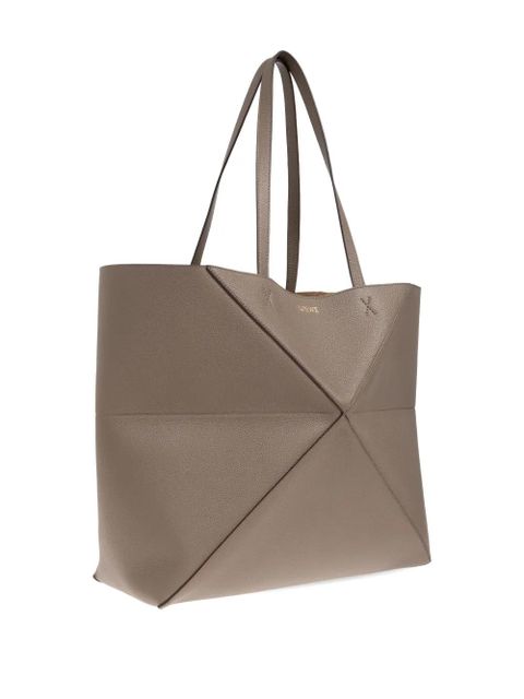 LOEWE medium Puzzle Fold tote bag - Brown