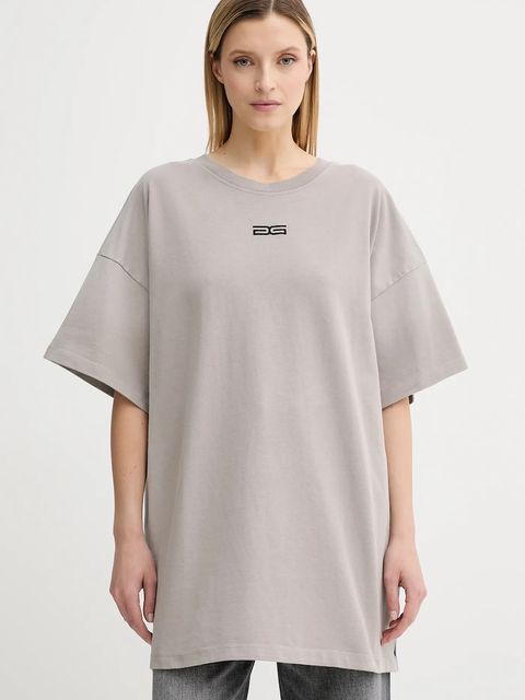 Gestuz t-shirt bawełniany damski kolor beżowy 10910397 - zdjęcie produktu nr 1