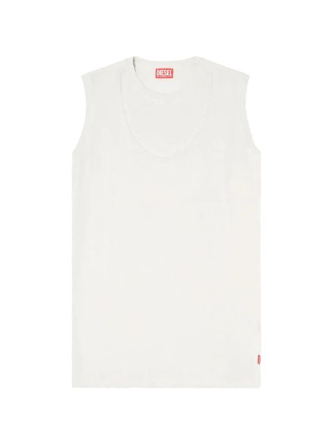 Diesel D-Emb sleeveless mini dress - White - zdjęcie produktu nr 1
