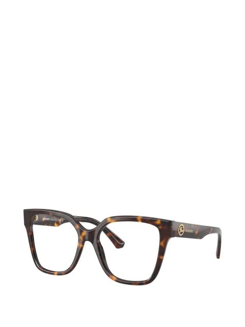 Burberry Eyewear geometric-frame glasses - Brown - zdjęcie produktu nr 2