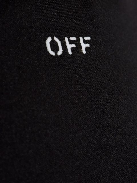 Off-White logo-detail T-shirt - Black