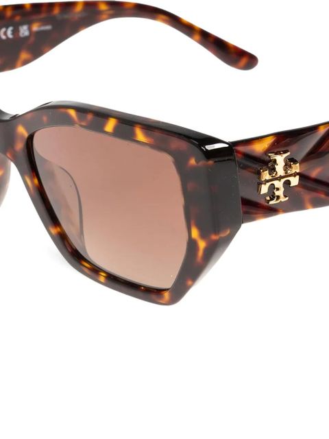 Tory Burch cat-eye sunglasses - Brown - zdjęcie produktu nr 2