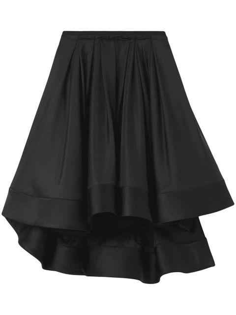 Proenza Schouler pleated full taffeta skirt - Black - zdjęcie produktu nr 1
