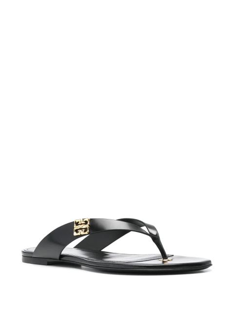 Givenchy 4G Liquid flat sandals - Black - zdjęcie produktu nr 2