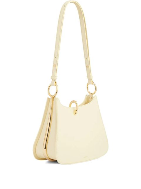 Rabanne ring leather shoulder bag - Neutrals - zdjęcie produktu nr 1