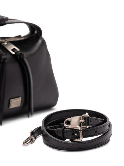 Dolce & Gabbana zip-fastening leather tote bag - Black - zdjęcie produktu nr 2