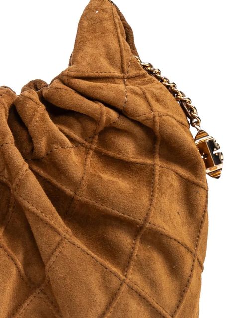 Tory Burch small chain-strap tote bag - Brown