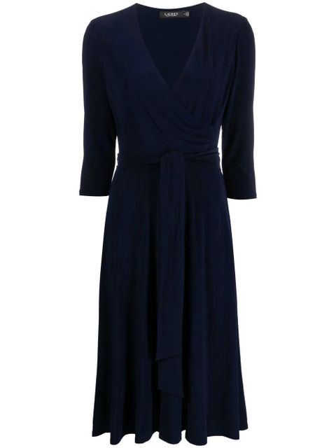 Lauren Ralph Lauren Carlyna tie-waist dress - Blue - zdjęcie produktu nr 1