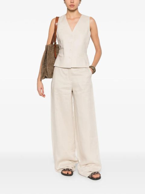 Max Mara buttoned waistcoat - Neutrals - zdjęcie produktu nr 2