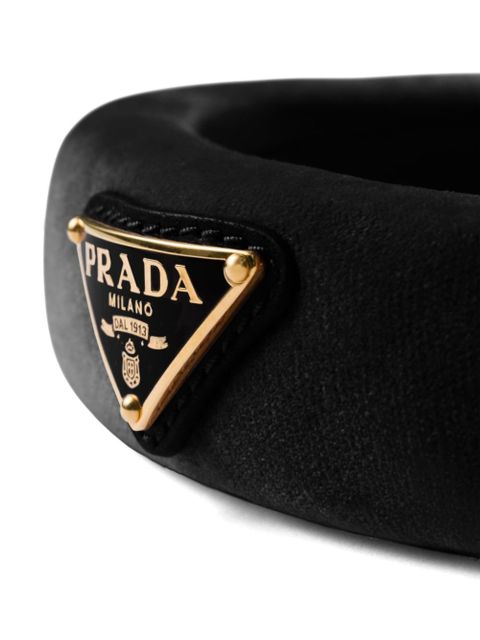 Prada velvet headband - Black