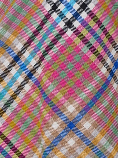 Vivienne Westwood Vase Ensemble check-motif skirt - Pink