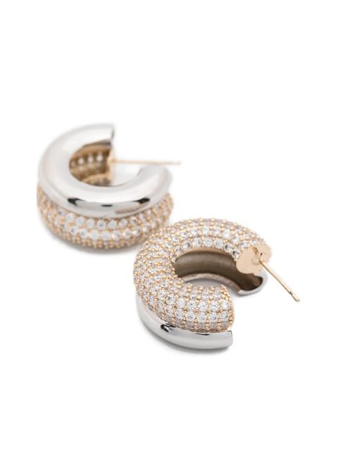 Maje post fastening earrings - Silver