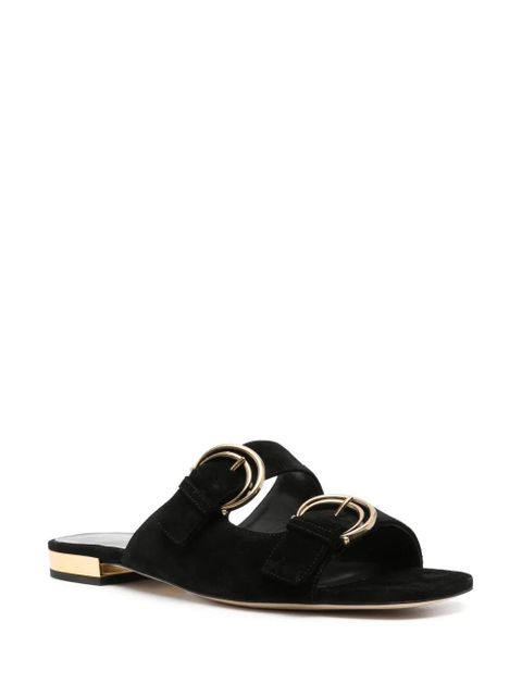 Chloé Alizè flat sandals - Black - zdjęcie produktu nr 2
