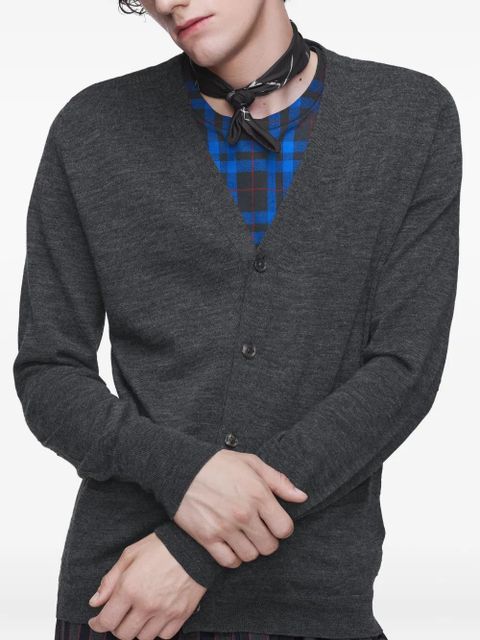 Maison Margiela numbers-print neckerchief - Black - zdjęcie produktu nr 2