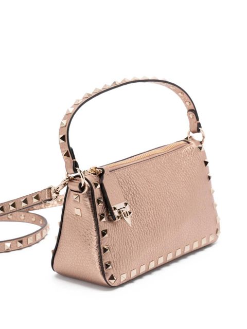 Valentino Garavani small Rockstud shoulder bag - Pink