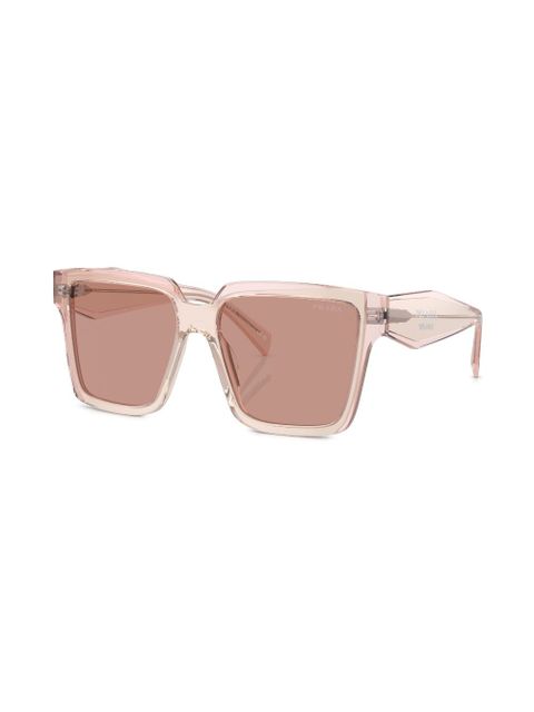 Prada Eyewear square-frame tinted sunglasses - Purple - zdjęcie produktu nr 2