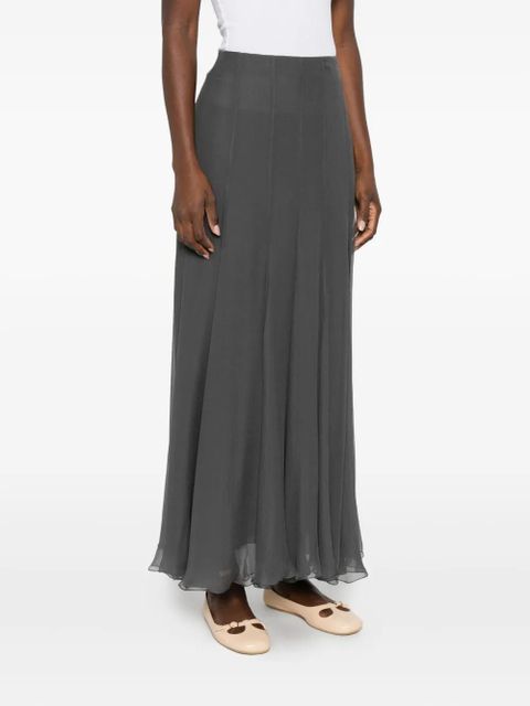 Chloé pleated maxi skirt - Grey - zdjęcie produktu nr 2