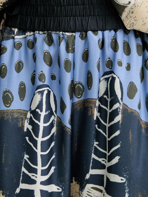 MUNTHE spodnie jedwabne ARUM