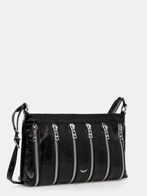 ZADIG&VOLTAIRE torebka skórzana kolor czarny LWBA03952 - zdjęcie produktu nr 2