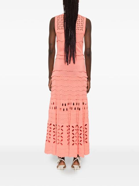 Ulla Johnson Lakshmi sleeveless midi dress - Pink