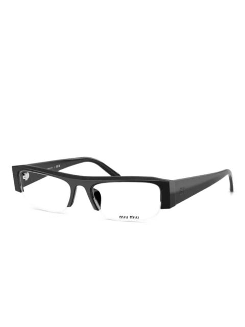 Miu Miu Eyewear Vedette sunglasses - Black - zdjęcie produktu nr 2