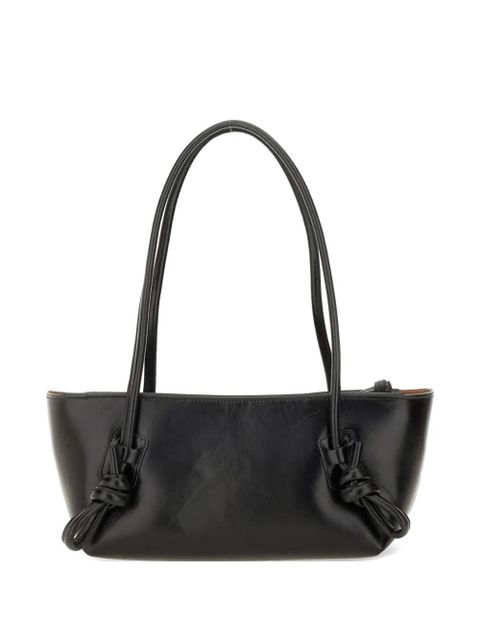 Hereu Fleca knot-detail leather shoulder bag - Black - zdjęcie produktu nr 1