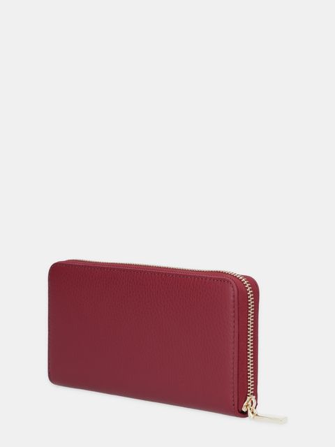 Coccinelle portfel damski kolor bordowy - zdjęcie produktu nr 2