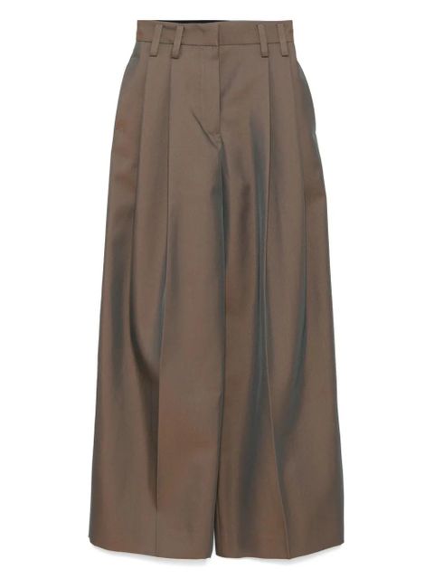 Jil Sander wide-leg trousers - Brown - zdjęcie produktu nr 1