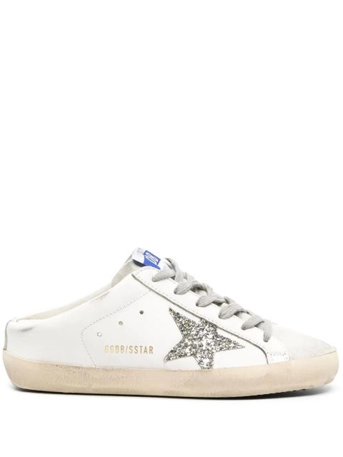 Golden Goose Super-Star leather mules - White - zdjęcie produktu nr 1