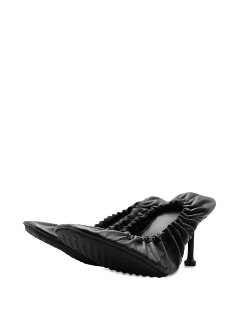 Balenciaga 80mm Tug ruched pumps - Black - zdjęcie produktu nr 2