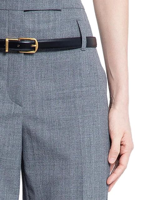 Prada belted tailored trousers - Grey - zdjęcie produktu nr 2