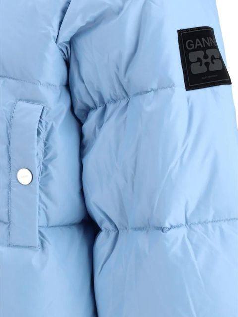 GANNI zip-up puffer jacket - Blue - zdjęcie produktu nr 2