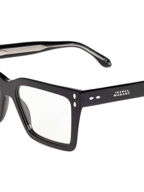 Isabel Marant Eyewear square-frame glasses - Black