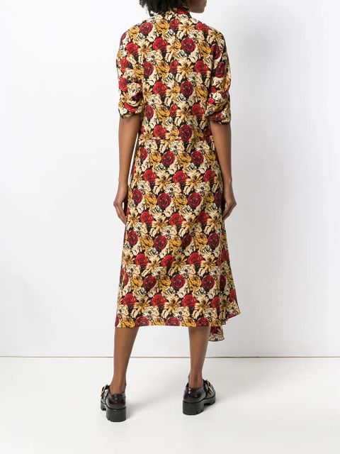 Prada printed loose dress - Black