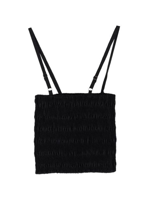 Faithfull the Brand shirred top - Black - zdjęcie produktu nr 2