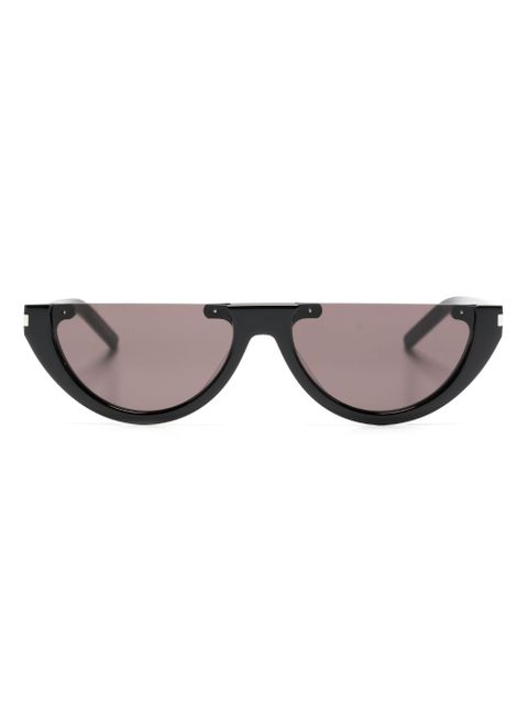 Saint Laurent Eyewear Half Moon tinted-lenses sunglasses - Black - zdjęcie produktu nr 1