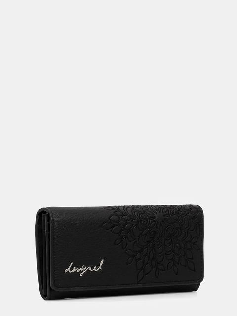 Desigual portfel SIERRA MARIONA damski kolor czarny 25WAYP35 - zdjęcie produktu nr 2