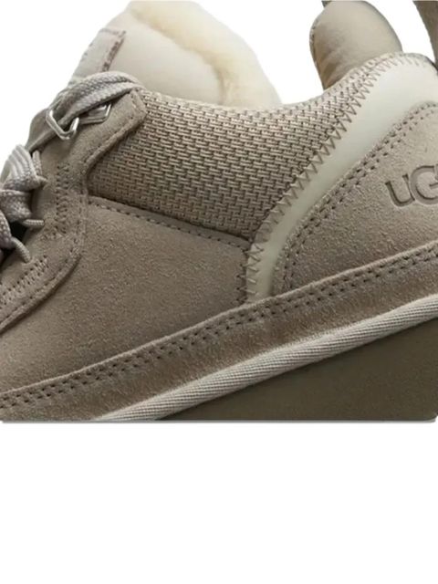 UGG Lowmel ribbon lace-up slippers - Neutrals