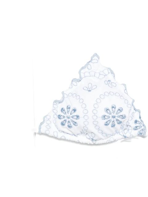 MC2 Saint Barth Sagitami broderie-anglaise bikini - White