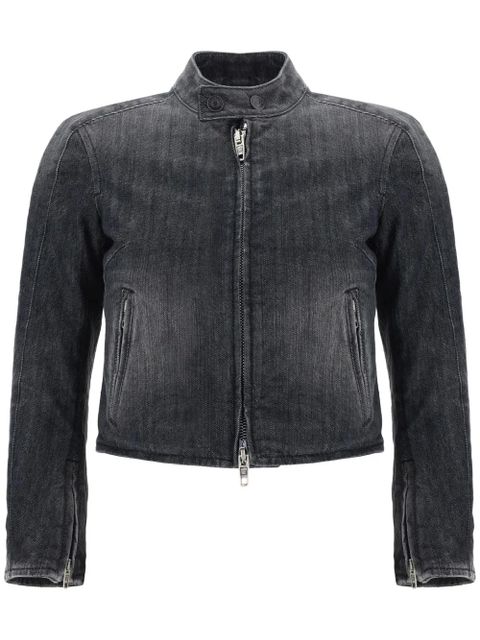 Balenciaga Shrunk racer jacket - Grey - zdjęcie produktu nr 1