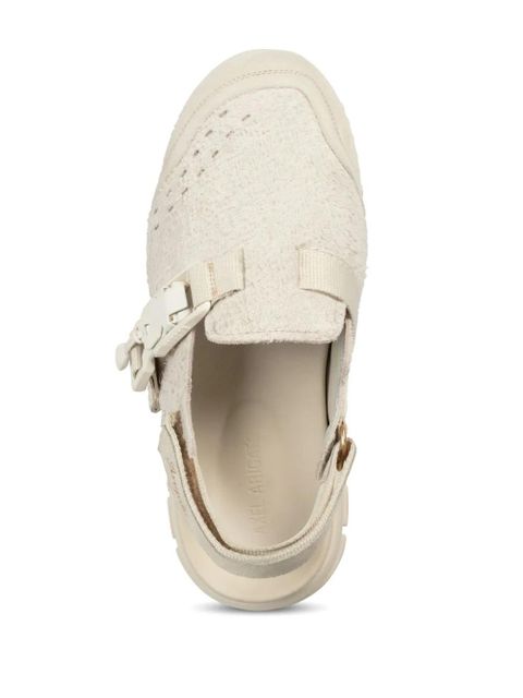Axel Arigato Area leather slippers - Neutrals
