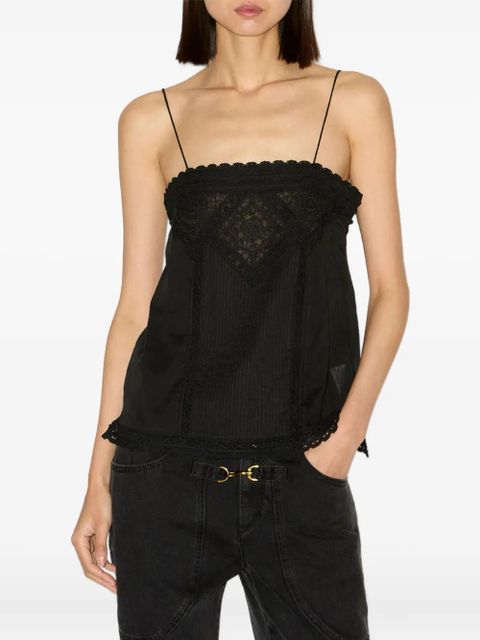 MARANT ÉTOILE Gaelia top - Black - zdjęcie produktu nr 2