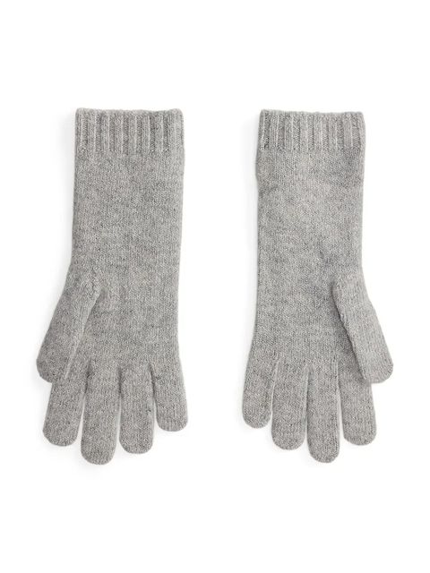 Polo Ralph Lauren rękawiczki wełniane damskie kolor szary 455981440 - zdjęcie produktu nr 2