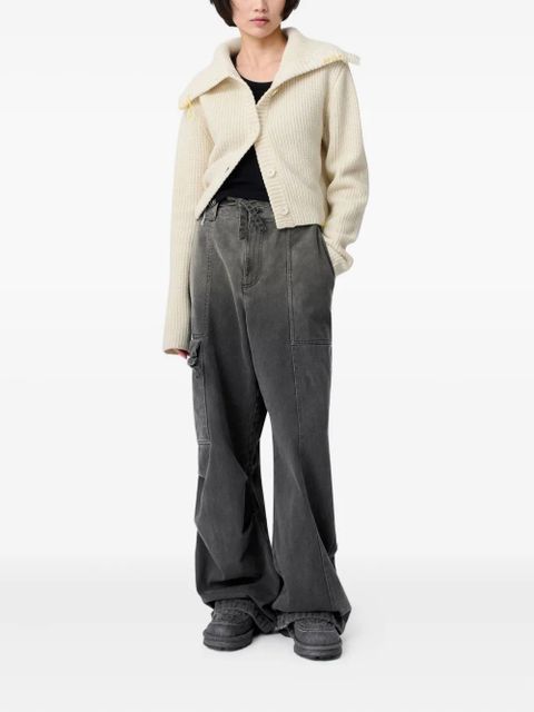 Axel Arigato Celine ribbed cardigan - Neutrals - zdjęcie produktu nr 2