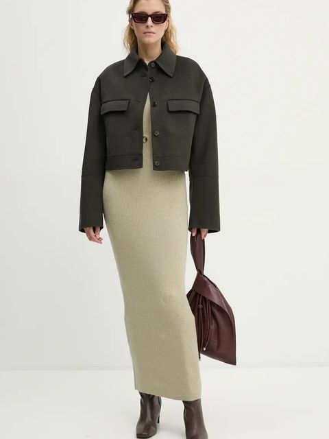 Nanushka kurtka wełniana NEVELLE - zdjęcie produktu nr 2