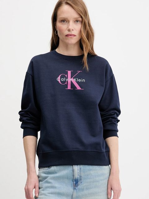Calvin Klein Jeans bluza damska kolor granatowy LV047B234G - zdjęcie produktu nr 1